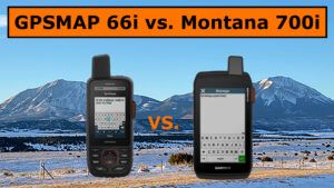 GPSMAP 66i vs Montana 700i
