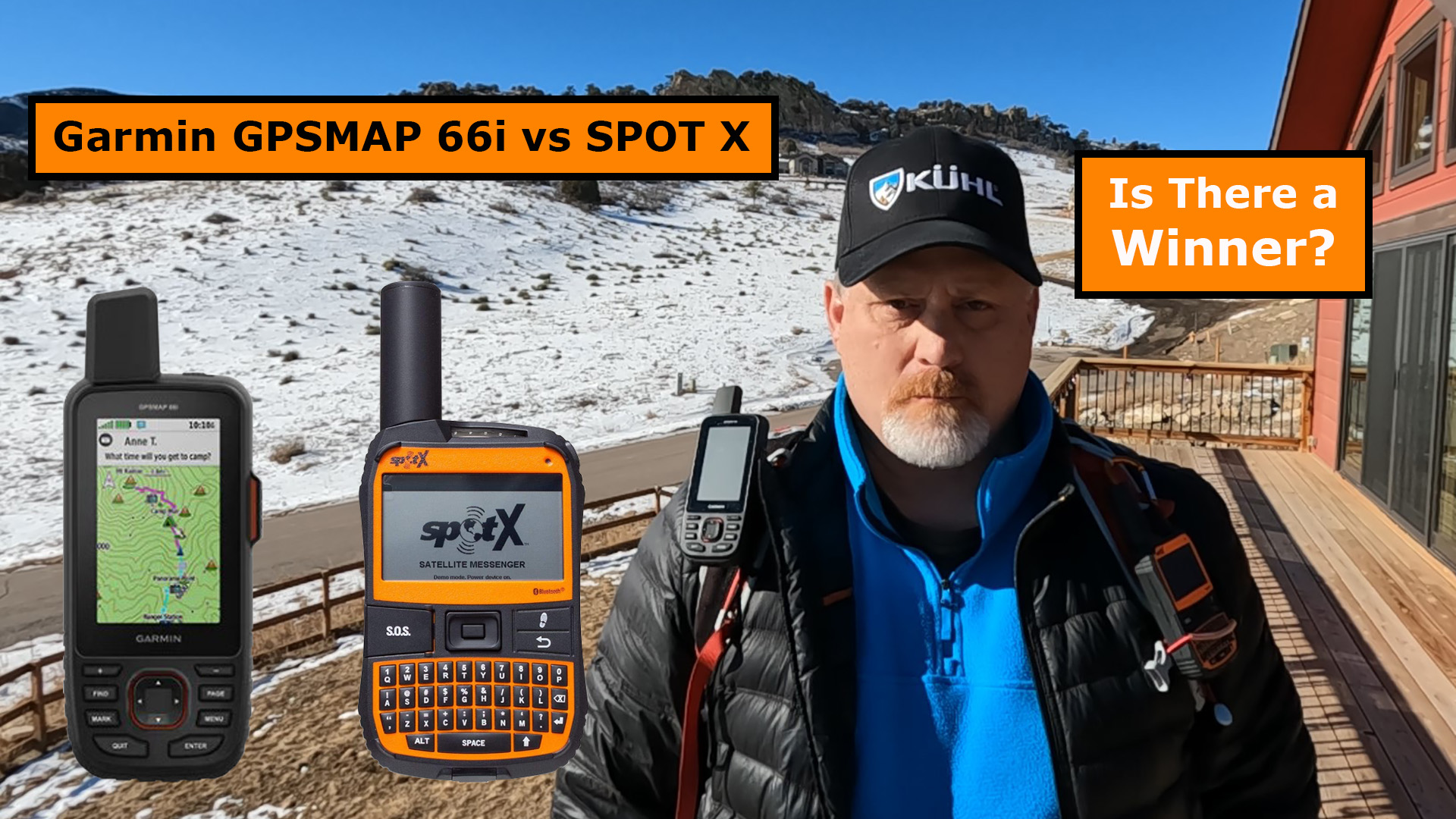 Garmin GPSMAP 66i vs SPOT X