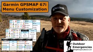 Garmin GPSMAP 67i Menu Customization