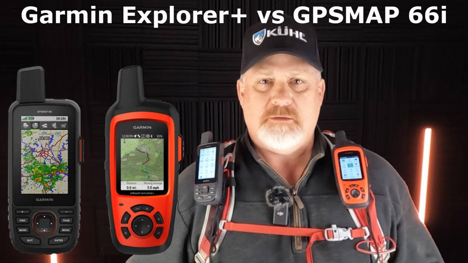 Garmin Explorer+ vs GPSMAP 66i | Hiking Emergency Beacon