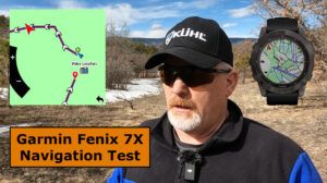 Garmin Fenix 7X Navigation