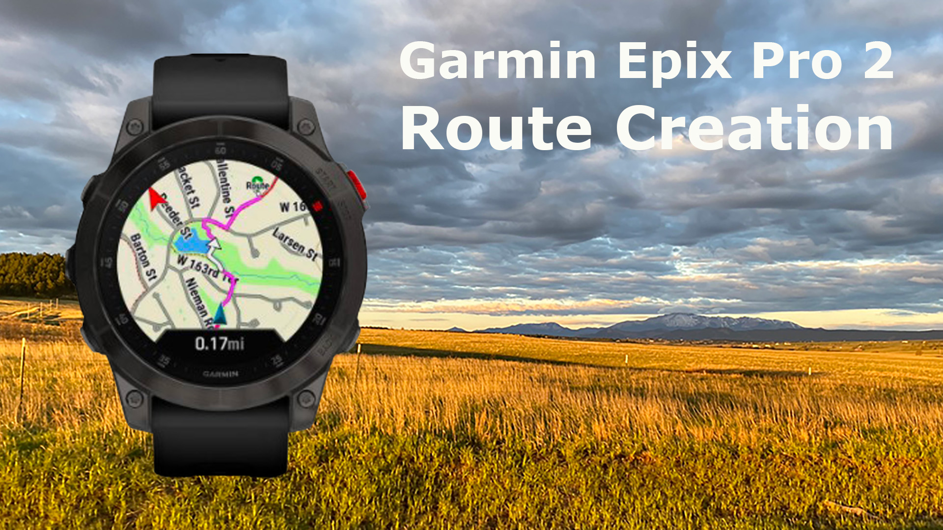 Garmin Epix Pro Gen 2 Route Creation