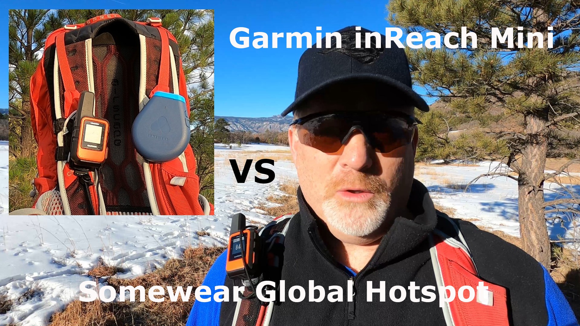 Garmin inReach Mini vs Somewear Global Hotspot
