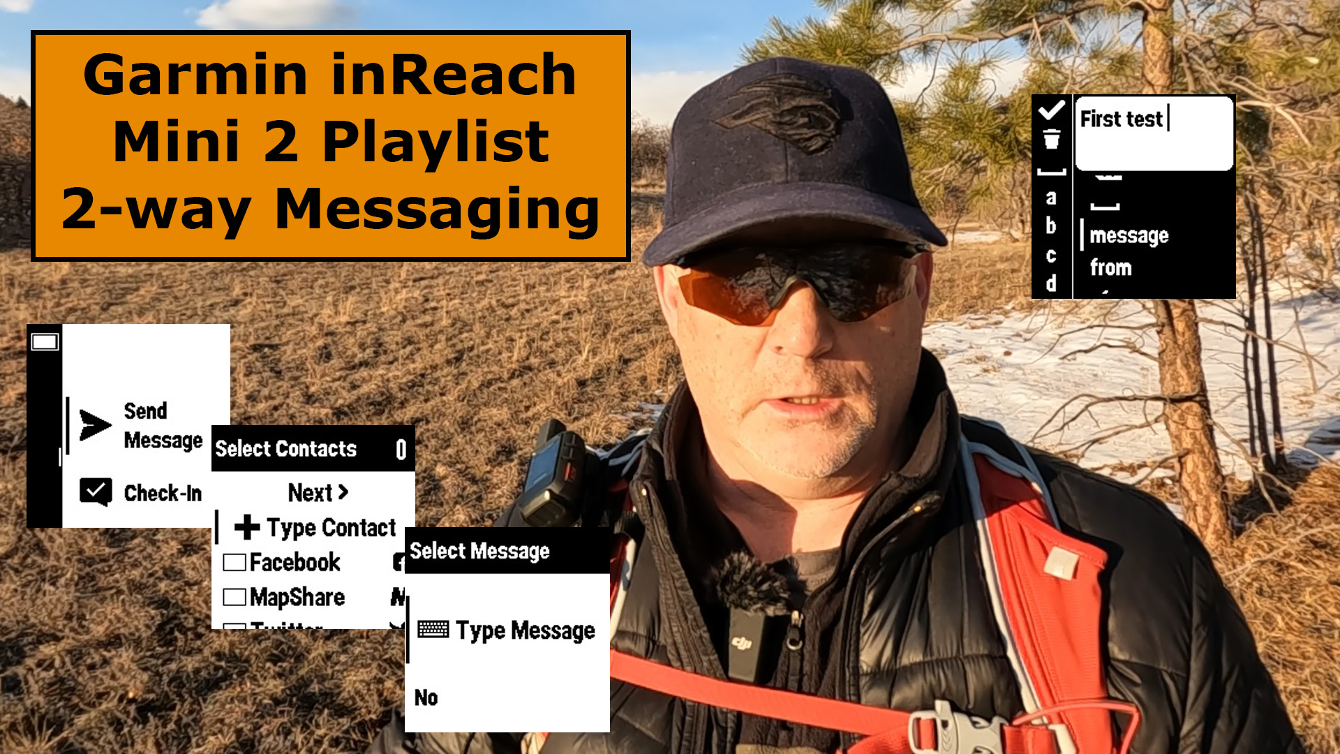 Garmin inReach Mini 2 Playlist - Messaging