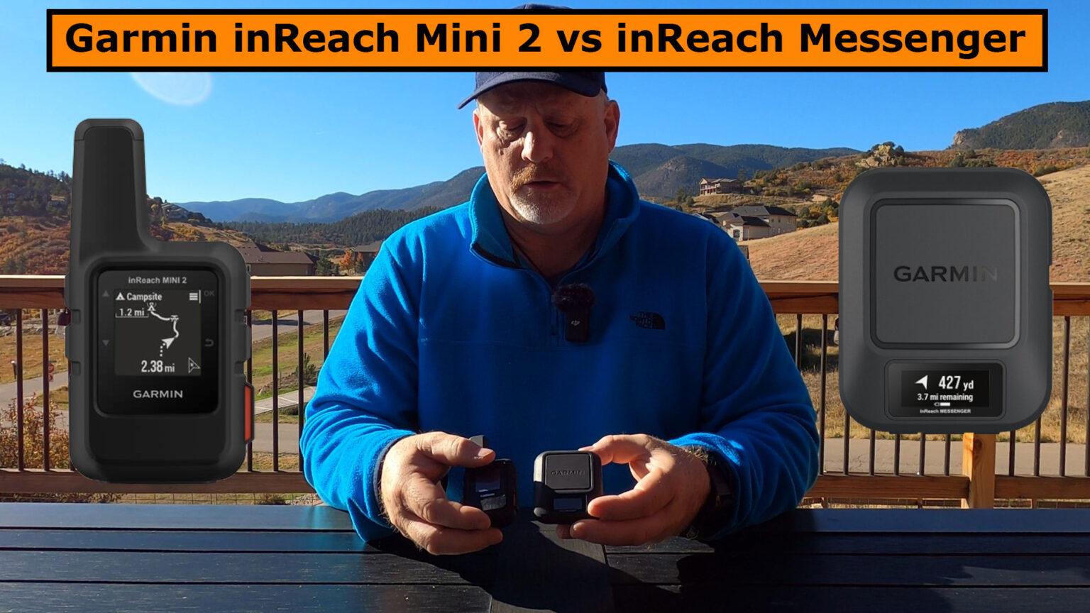 inreach messenger vs mini 2