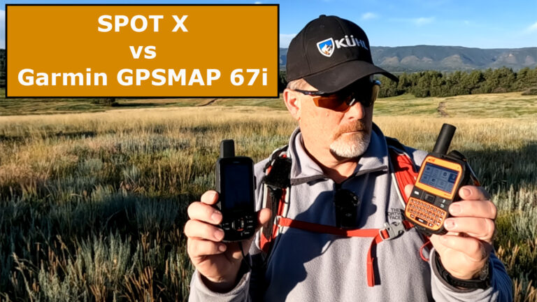 SPOT X Vs Garmin GPSMAP 67i