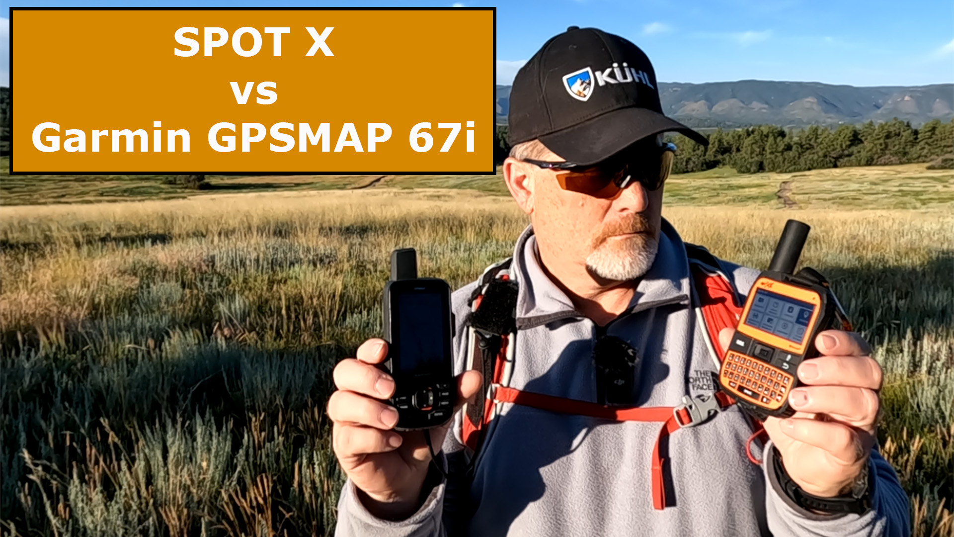 SPOT X vs Garmin GPSMAP 67i