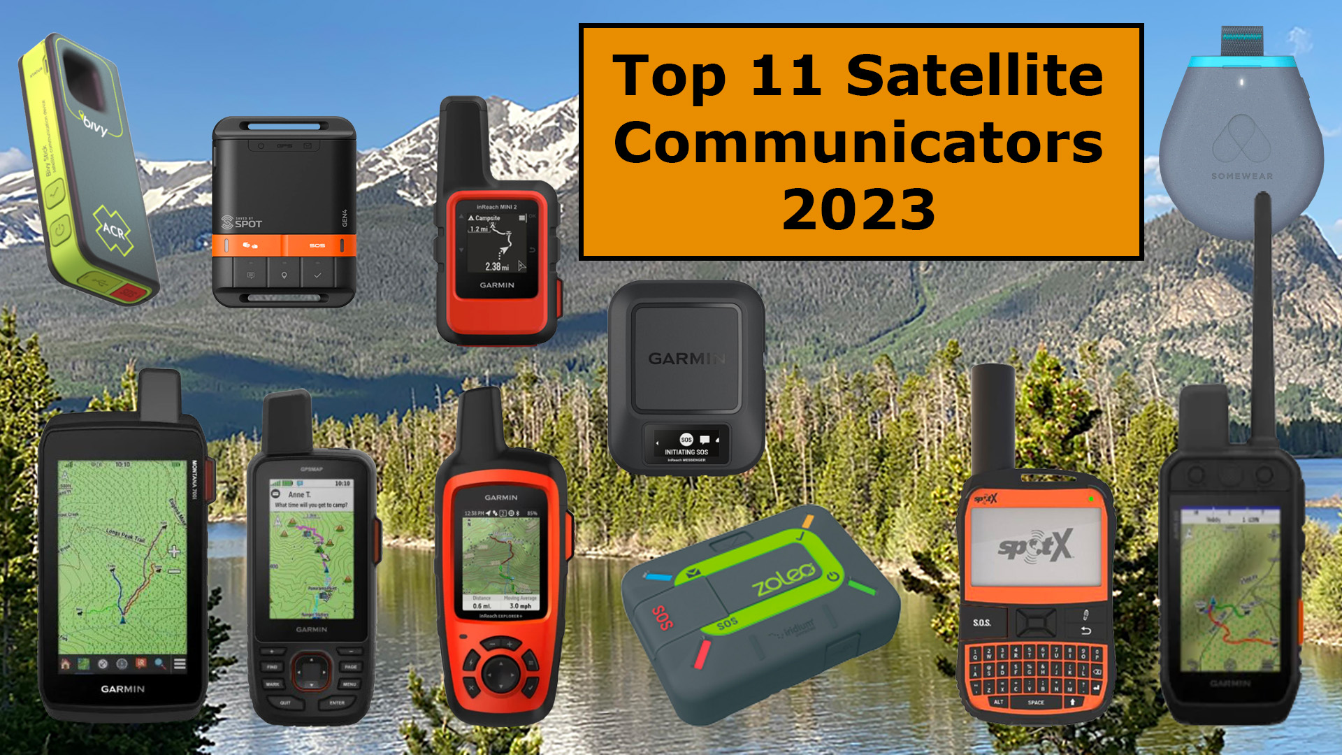 Top 11 Satellite Messengers 2023