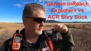Garmin inReach Explorer vs ACR Bivy Stick