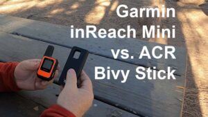 Garmin inReach Mini vs ACR Bivy Stick