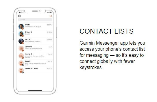 Access to Contacts List