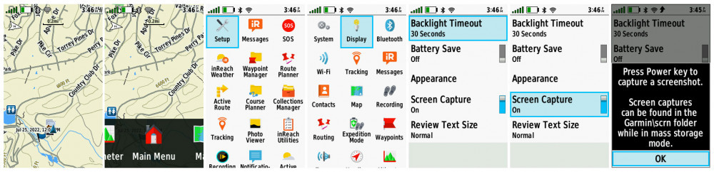 Garmin-gpsmap-66i-screenshots | Hiking Emergency Beacon