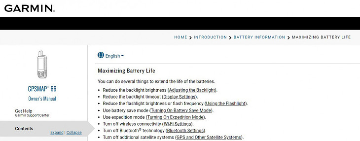 Garmin Support Center - How to Extend Battery Life