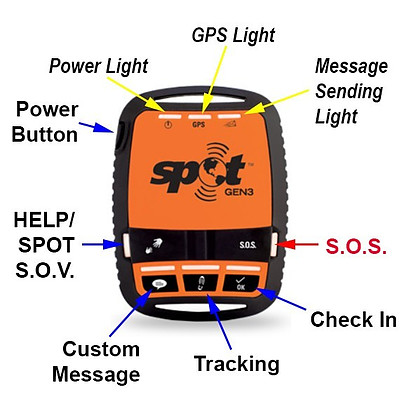GPS Hiking Tracker | SPOT Gen3