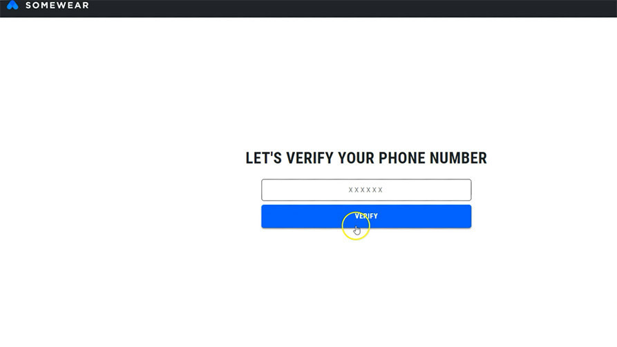 Let's Verify Your Phone Number