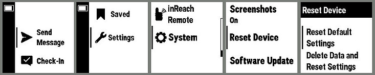 Reset your Garmin inReach Mini 2 to Default Settings